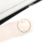 18K Yellow Gold Diamond Ring Band