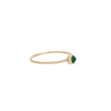 9K Yellow Gold Natural Emerald Ring
