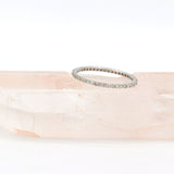 18K White Gold Diamond Eternity Ring