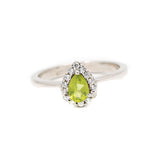 Peridot Gemstone Pendant Set