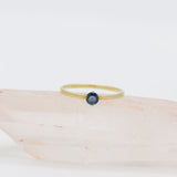 Natural Blue Sapphire Gemstone Ring