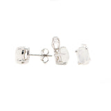 Prong Set Natural Moonstone Enegry Healing Gemstone Pendant Set