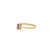 Natural Pink Sapphire 9K Gold Ring