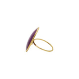 14K Yellow Gold Natural Ruby Gemstone Healing Ring & Jewelry