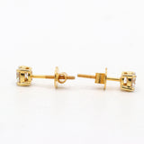 GIA Certified Diamond Stud Prong Set Precious Round Earring