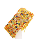 Natural Multi Sapphire Gemstone Bracelet