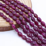 Buy 3 Line Natural Ruby Oval Cabochon Spiritual Healing Gemstone Beads Strand Necklace