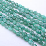 Natural Emerald Gemstone Beads Necklace