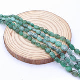 Natural Emerald Gemstone Beads Necklace