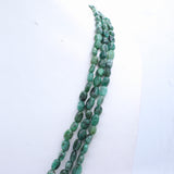 Natural Emerald Gemstone Beads Necklace