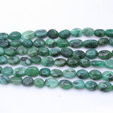 Natural Emerald Gemstone Beads Necklace