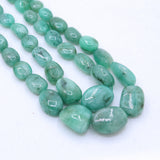 Natural Emerald Gemstone Beads Necklace