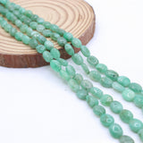 Natural Emerald Gemstone Beads Necklace