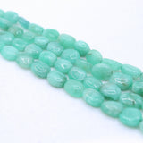 Natural Emerald Gemstone Beads Thread Necklace