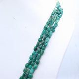 Natural Emerald Gemstone Beads Necklace