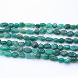 Natural Emerald Gemstone Beads Necklace