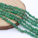 Natural Emerald Gemstone Beads Necklace