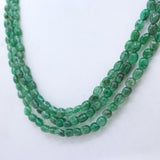 Natural Emerald Gemstone Beads Necklace