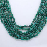 Natural Emerald Gemstone Beads Necklace