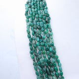 Natural Emerald Gemstone Beads Necklace