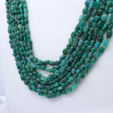 Natural Emerald Gemstone Beads Necklace