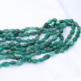 Natural Emerald Gemstone Beads Necklace