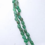 Natural Emerald Gemstone Beads Necklace