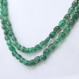 Natural Emerald Gemstone Beads Necklace