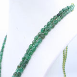 Natural Emerald Gemstone Beads Necklace