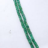 Natural Emerald Gemstone Beads Necklace