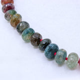 Certified High Quality 1 Line Natural Multi Tourmaline Round Faceted Spiritual Healing Gemstone Beads Strand Necklace