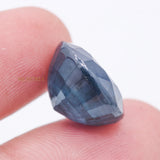 Natural Blue Sapphire Cushion Faceted Cut Spiritual Healing 15X15mm Loose Gemstone For Making Jewelry