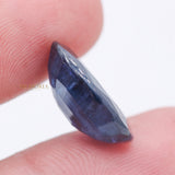 Natural Blue Sapphire Oval Faceted Cut Spiritual Healing 17X14mm Loose Gemstone For Making Jewelry