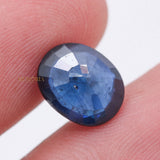 Natural Blue Sapphire Oval Faceted Cut Chakra Healing 11X9mm Loose Gemstone For Making Jewelry