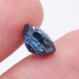 Natural Blue Sapphire Oval Faceted Cut Spiritual Healing 11X8mm Loose Gemstone For Making Jewelry