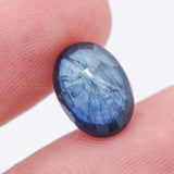 Natural Blue Sapphire Oval Faceted Cut Chakra Healing 12X9mm Loose Gemstone For Making Jewelry