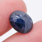 Natural Blue Sapphire Oval Faceted Cut Reiki Healing 13X10mm Loose Gemstone For Making Jewelry