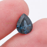 Natural Blue Sapphire Pear Faceted Cut Spiritual Healing 10X8mm Loose Gemstone For Making Jewelry