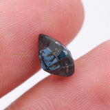 Natural Blue Sapphire Pear Faceted Cut Spiritual Healing 10X8mm Loose Gemstone For Making Jewelry