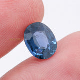 Natural Blue Sapphire Oval Faceted Cut Chakra Healing 10X7mm Loose Gemstone For Making Jewelry