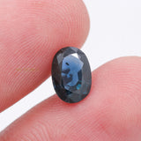 Natural Blue Sapphire Oval Faceted Cut Spiritual Healing 9X6mm Loose Gemstone For Making Jewelry