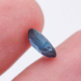 Natural Blue Sapphire Oval Faceted Cut Chakra Healing 9X7mm Loose Gemstone For Making Jewelry