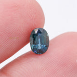 Natural Blue Sapphire Oval Faceted Cut Chakra Healing 14X10mm Loose Gemstone For Making Jewelry