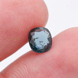 Natural Blue Sapphire Cushion Faceted Cut Chakra Healing 12X10mm Loose Gemstone For Making Jewelry