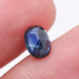 Natural Blue Sapphire Faceted Oval Cut Chakra Healing 10X8mm Loose Gemstone For Making Jewelry