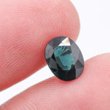 Natural Blue Sapphire Faceted Oval Cut Chakra Healing 14X10mm Loose Gemstone For Making Jewelry