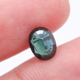 Natural Blue Sapphire Faceted Oval Cut Chakra Healing 14X10mm Loose Gemstone For Making Jewelry