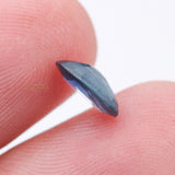 Natural Blue Sapphire Faceted Oval Cut Spiritual Healing 10X7mm Loose Gemstone For Making Jewelry