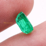 High Quality Emerald Rectangle Shaped Faceted Gemstone 7X5mm Healing Loose Gemstone For Making Jewelry