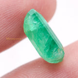 Buy High Quality Emerald Rectangle Shaped Faceted Gemstone 12X8mm Healing Loose Gemstone For Making Jewelry